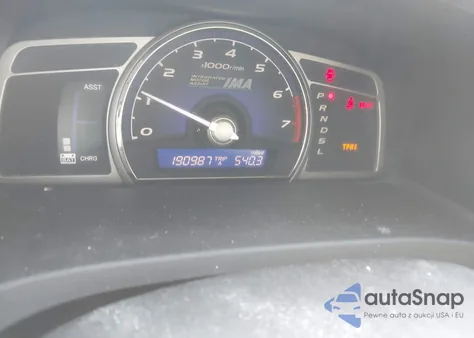 2009 Honda Civic Hybrid from USA, damaged, VIN JHMFA36289S018585